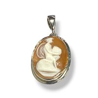 Colgante Mandile 1922 Mujer Cammei  in Plata Conchiglia 2MCICM228.3